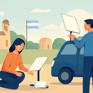 Diferencias entre los kits de Starlink para uso fijo y móvil