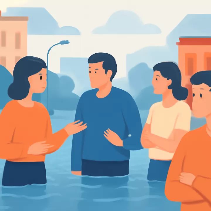 Testimonios y reclamos tras el temporal en el AMBA y Villa Ballester