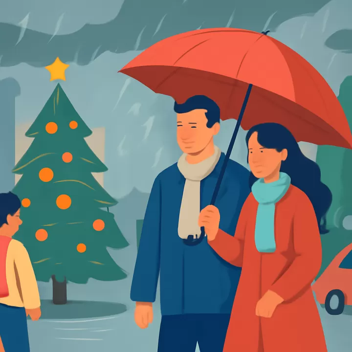 Nochebuena inestable y Navidad con lluvias en Misiones