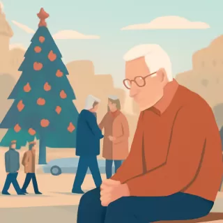 Otra Navidad en soledad: personas mayores relatan su experiencia de aislamiento en las fiestas