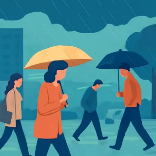 Tormentas de masa de aire generaron lluvias intensas en el AMBA el 23 de diciembre