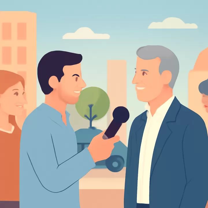 Ian Lucas respondió sobre Evangelina Anderson en un evento en Vélez