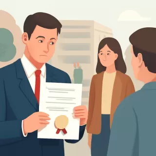 El diploma presentado por Carlos Vázquez para su contratación como abogado es falso