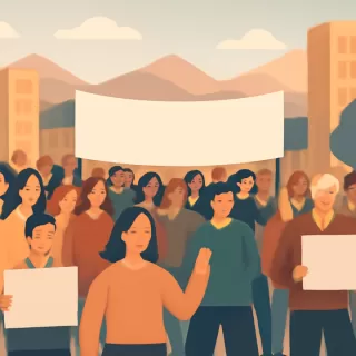 Marcha masiva en Mendoza contra la minería impulsada por Cornejo