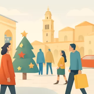 Ventas de Navidad en Córdoba registran caída del 1,1% con un ticket promedio de $49.800