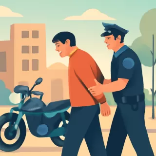 Recuperan una moto robada y detienen a su conductor en Guaymallén