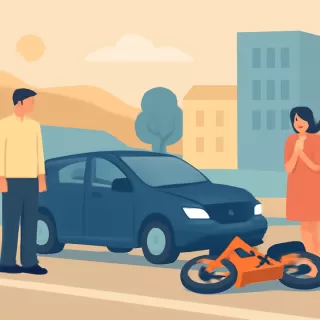 Motociclista murió tras accidente con un Volkswagen Gol Trend en ruta nacional 3, Km 14