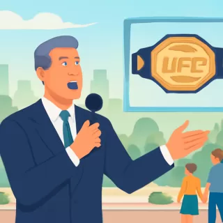 Bruce Buffer anunciará eventos de la UFC hasta 2031 y planea retirarse en UFC 400