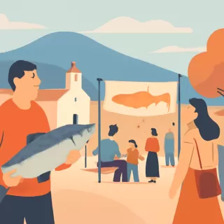 Carrenleufú se prepara para la séptima edición de la Fiesta Nacional del Salmón del Pacífico