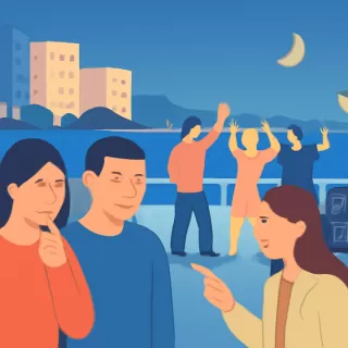 Denuncian desbordes y ruidos en la rambla de Punta del Este durante la madrugada de Navidad