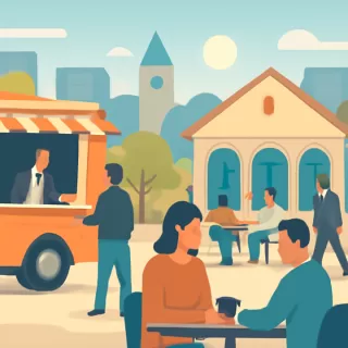 Bariloche ofreció más opciones gastronómicas el mediodía del 25 de diciembre