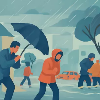 Tormentas en el sur de California generan lluvias intensas, vientos fuertes e inundaciones