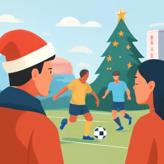 Fútbol en Navidad: partidos programados para el 25 de diciembre en ligas internacionales