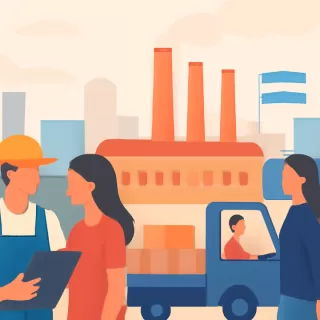 Industria argentina busca recuperarse tras caída histórica y enfrenta desafíos por aumento de importaciones en 2025