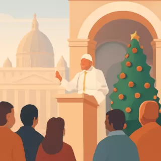 Papa León XIV ofició su primera misa de Navidad en la Basílica de San Pedro