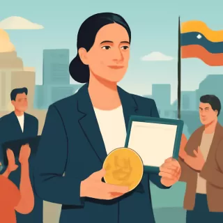 María Corina Machado recibe el Nobel de la Paz en 2025