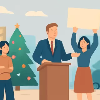 Alejandro Sánchez publica mensaje navideño y recibe críticas de la oposición en Uruguay