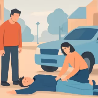 Hombre atropellado durante una gresca en El Bolsón en Navidad