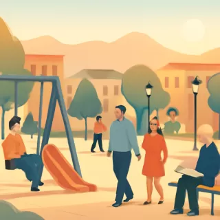 Refuncionalizaron la plazoleta de Los Ángeles en San Martín