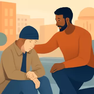 Daniel Curtis Lee asiste a Tylor Chase, exestrella de Nickelodeon, en situación de calle en Riverside