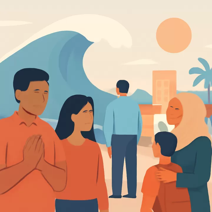 21 años de la tragedia del tsunami en el Océano Índico que dejó más de 228.000 muertos