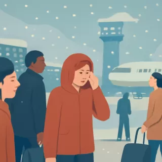 Cancelan más de 1.000 vuelos en Estados Unidos por tormenta invernal