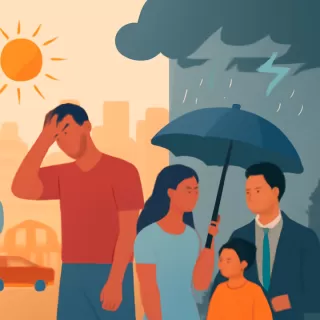 Ola de calor y tormentas impactan las celebraciones de fin de año en Argentina