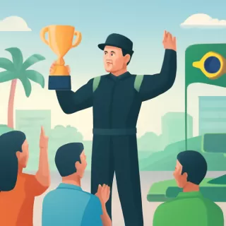 Juan Cruz Benvenuti logra pole y podio en competencia de resistencia en Brasil