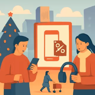 Promociones en celulares y auriculares para las compras navideñas en Argentina