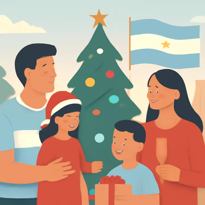 Así celebraron la Navidad los campeones del mundo de la Selección Argentina