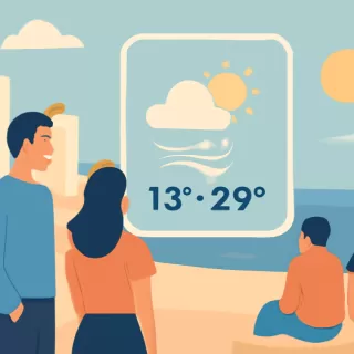 Pronóstico del tiempo para Mar del Plata este viernes 26 de diciembre de 2025