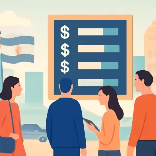 Cotización del dólar oficial y sus variantes en Argentina el 26 de diciembre