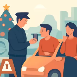 Controles de alcoholemia en Navidad: más de 100 positivos y excusas insólitas de conductores