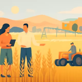 Logran un rendimiento récord de trigo en una región semiárida de San Luis