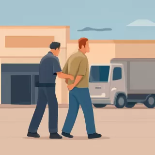 Detienen a un hombre por ingresar sin autorización a un predio en Puerto Madryn