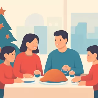 La cena navideña económica aumentó de $87.127 en 2024 a $98.266 en 2025