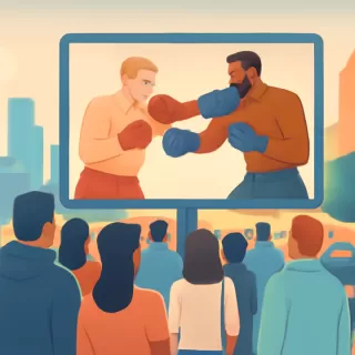 La pelea entre Jake Paul y Anthony Joshua reunió a 33 millones de espectadores en Netflix