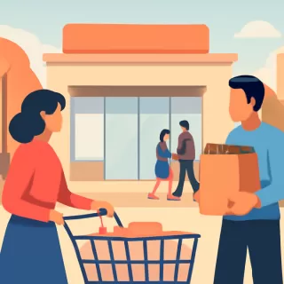 Ventas en supermercados aumentaron 2,7% en octubre, la mayor alza desde mayo