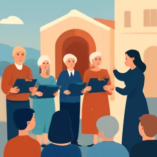 Proyecto para adultos mayores concluye edición 2025 en UCASAL con presentación coral