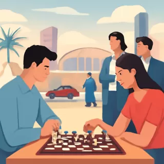 Faustino Oro y Candela Francisco sobresalen en la apertura del Mundial de rápidas en Doha