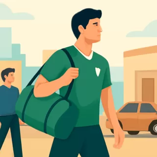 Nicolás Vallejo viajó a México para incorporarse a León y podría llegar cedido a Peñarol