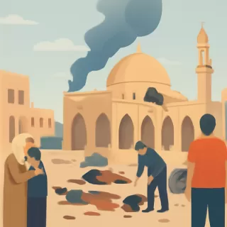 Atentado en mezquita alauí de Homs, Siria, deja ocho muertos durante el rezo principal