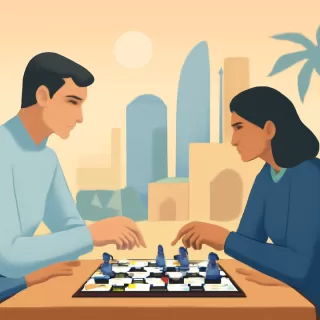 Faustino Oro y Candela Francisco competirán en los Mundiales de ajedrez rápidas y blitz en Qatar