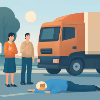 Hombre de 81 años fallece atropellado por camión en Ruta 3, Salto