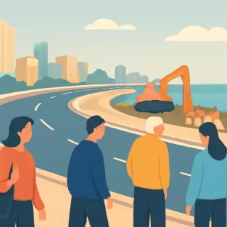 Intendencia de Montevideo abre licitación para arreglos en la rambla de Punta Gorda tras varios siniestros