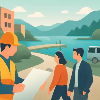 Villa La Angostura planifica nueva bajada pública de lanchas en Puerto Manzano