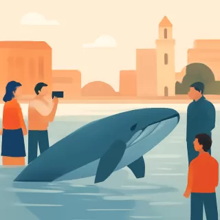 Ballena sei vuelve a las aguas argentinas tras casi 100 años