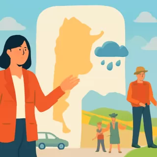 Pronóstico de calor y lluvias desparejas para el verano agrícola en Argentina