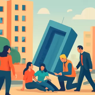 Ascensor se desploma nueve pisos en Nueva Córdoba y rescatan a dos mujeres