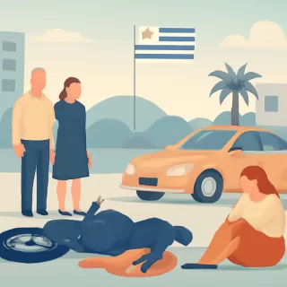 Motociclista muere tras choque con conductora argentina en Punta del Este